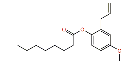 2-Allyl-4-methoxyphenyl octanoate